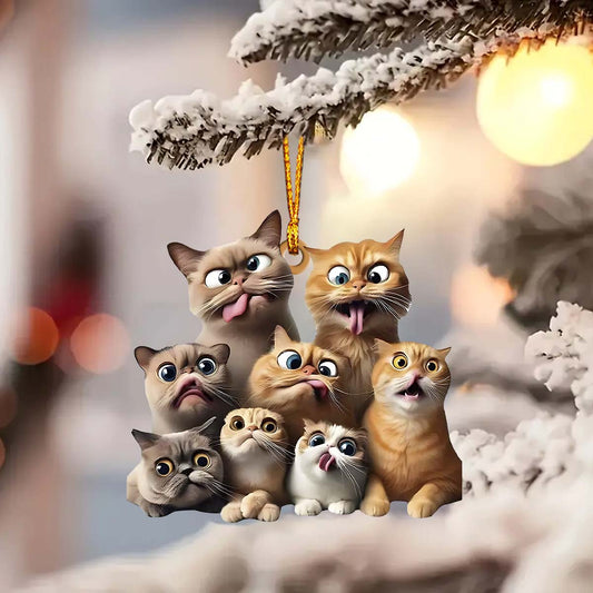 Katzenliebe – Katzenornament