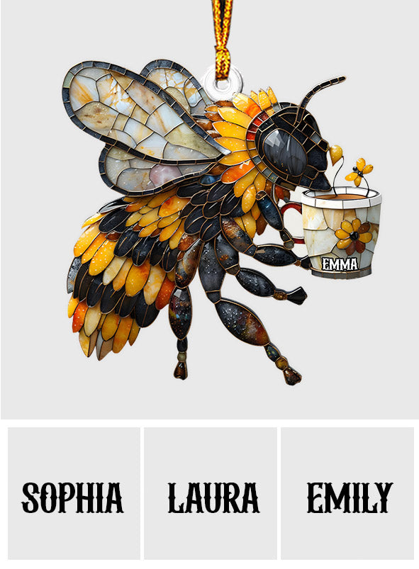 Liebe Bienen – Personalisierter Bienenanhänger in individueller Form