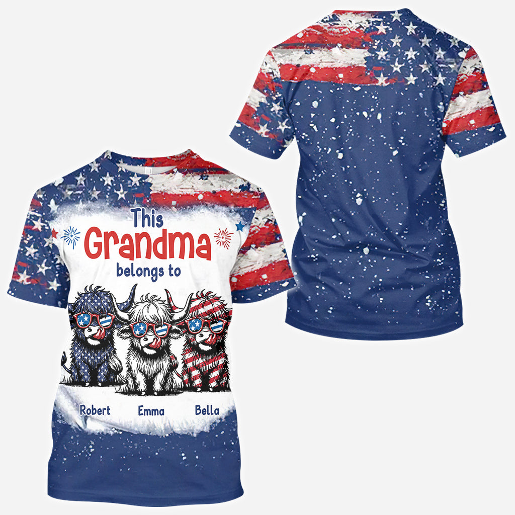 Dieses Oma-Shirt gehört diesen Süßen – personalisiertes Allover-Shirt