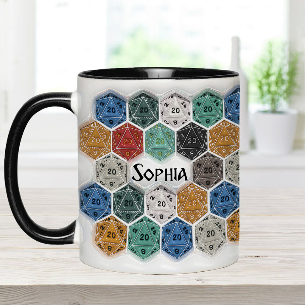 That's How I Roll - Personalized RPG Accent Mug