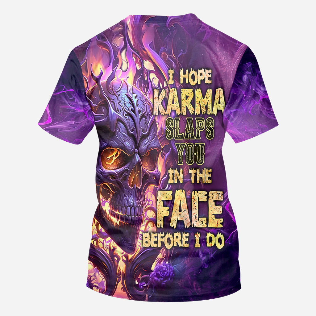 Bevor ich es tue – Personalisiertes Totenkopf-Shirt