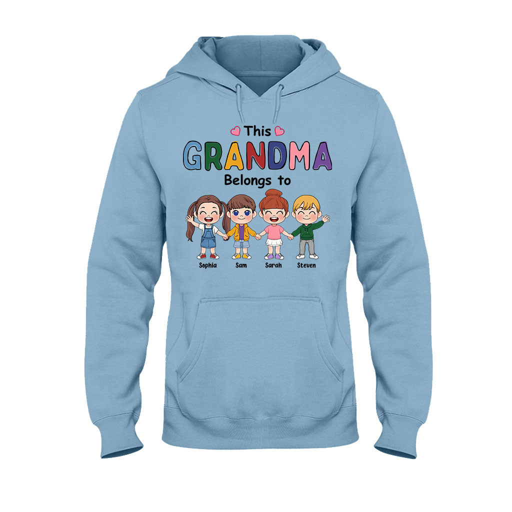 Dieses Oma-Shirt gehört zu – personalisiertes Oma-T-Shirt und Hoodie