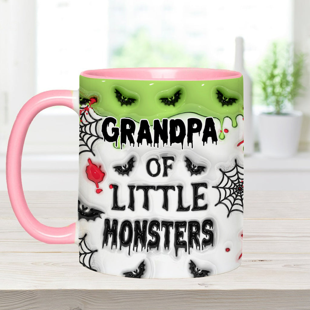 Opa der kleinen Monster – Personalisierte Tasse mit Opa-Akzent