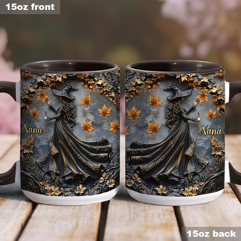 Fröhliches Halloween – personalisierte Tasse mit Oma-Akzent