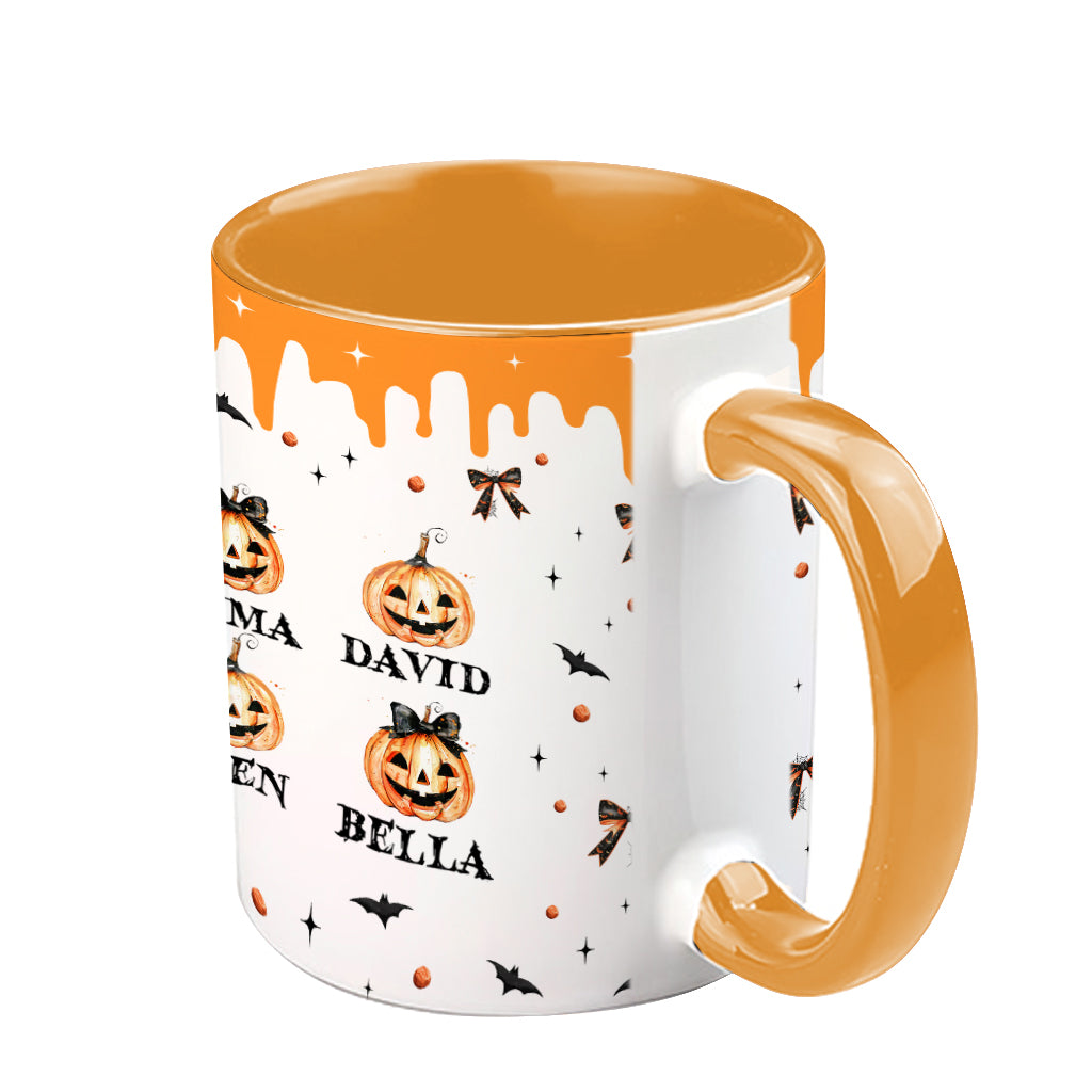 Gruselige Mama – Personalisierte Tasse mit Muttermotiv