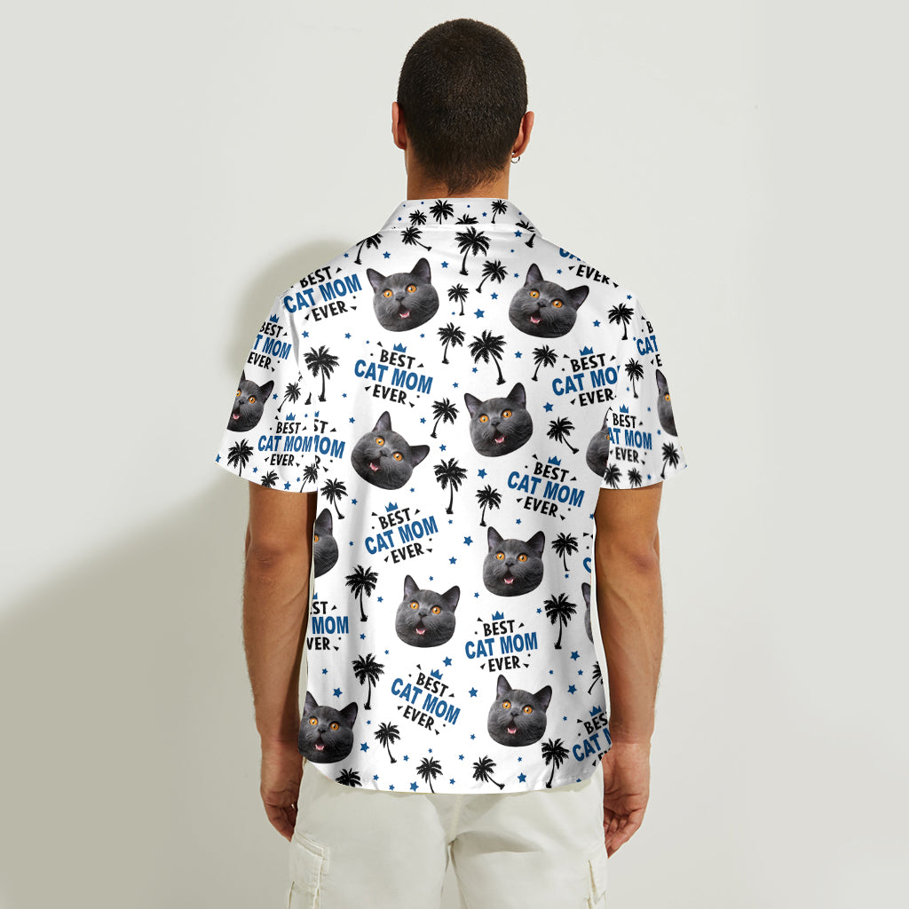 Best Fur Mama, Fur Daddy Ever - Personalized Cat Hawaiian Shirt