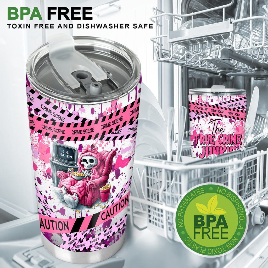 The True Crime Junkie – Personalisierter Becher
