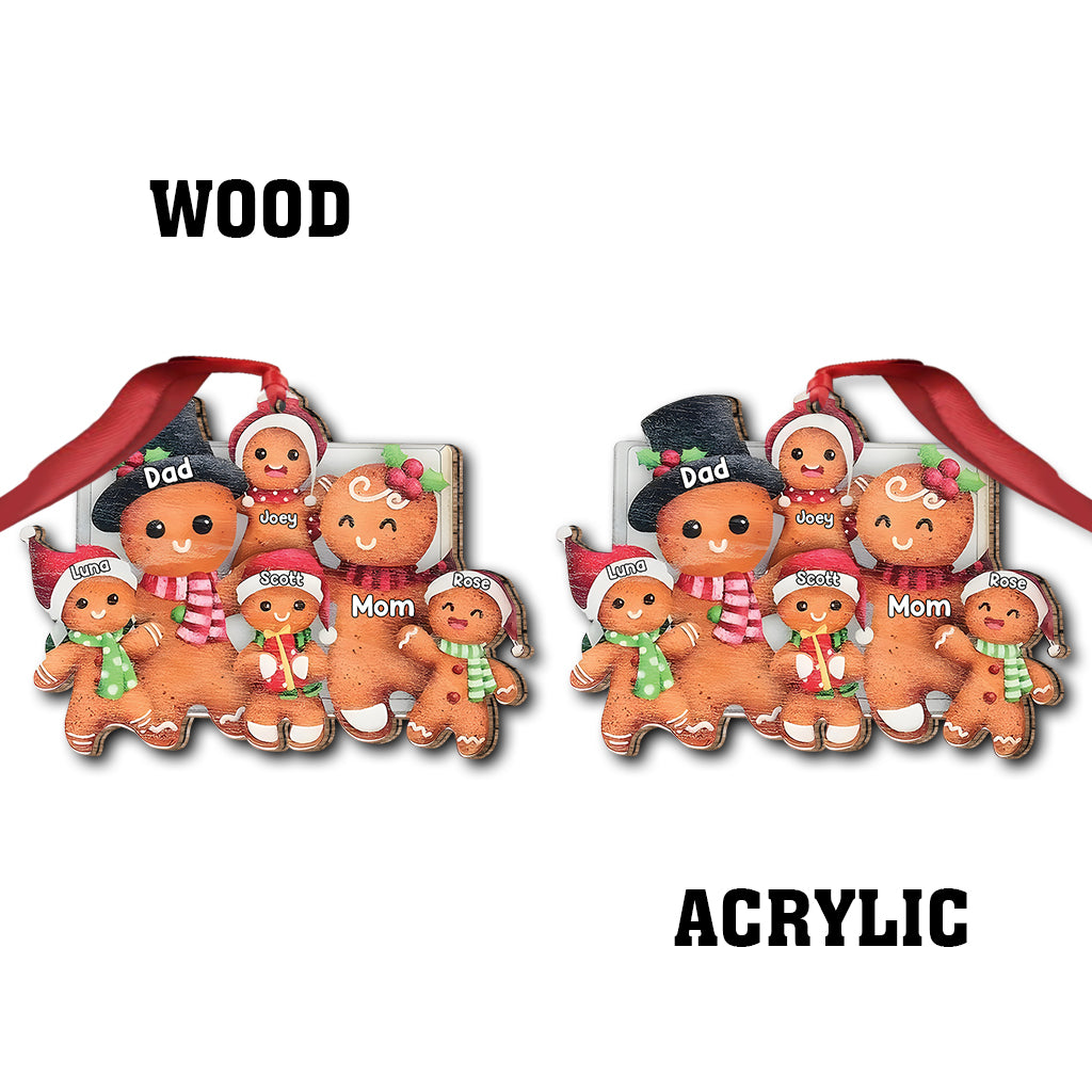 Frohe Weihnachten – Personalisierter Familienschmuck