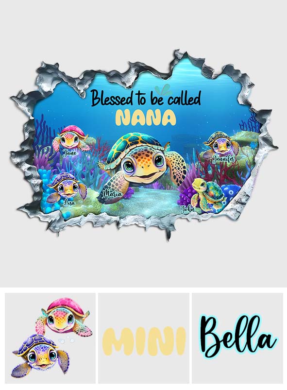 Nanas Wassermann - Personalisierter Oma-Aufkleber (Vollversion)