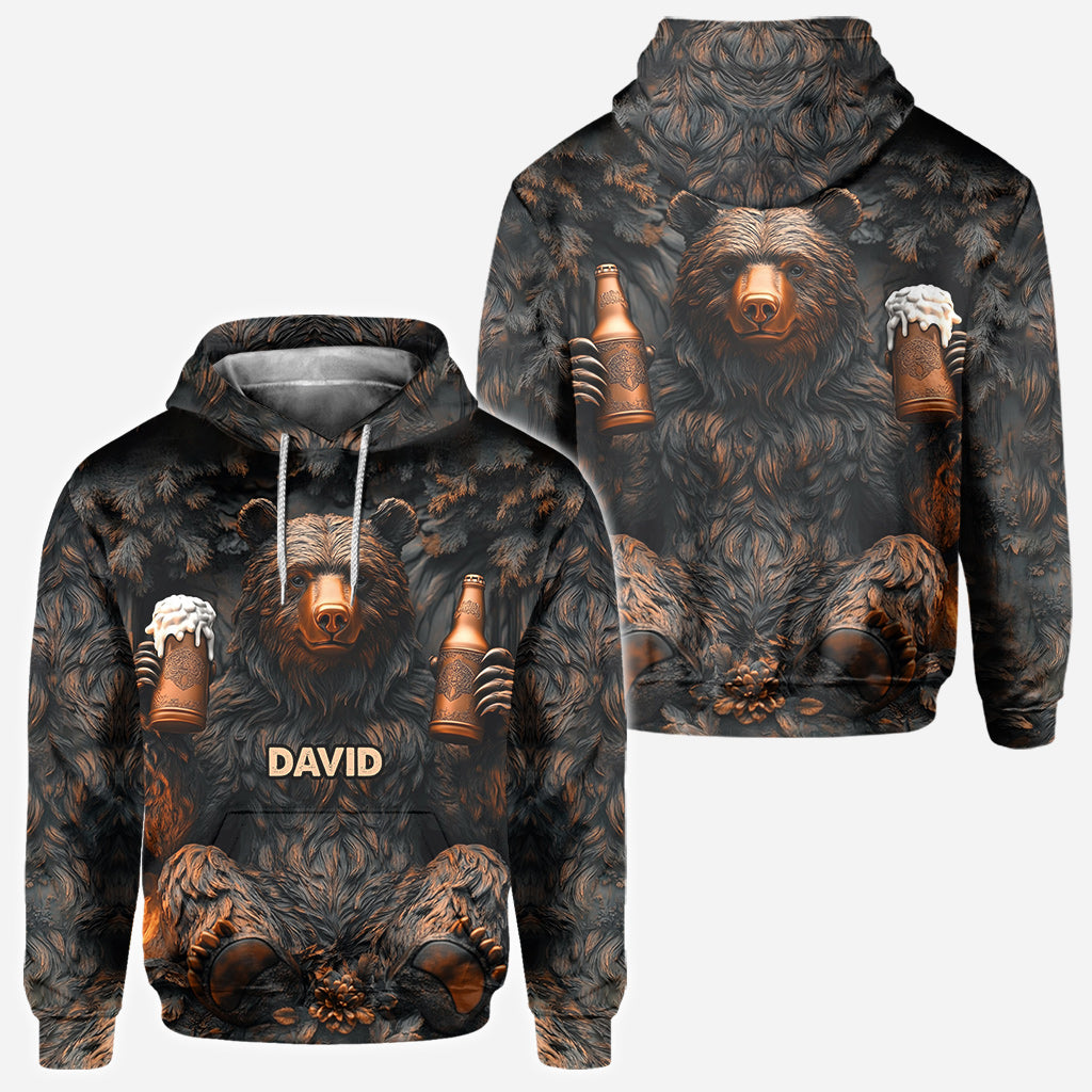 Ich hasse Menschen – Personalisiertes Camping-T-Shirt