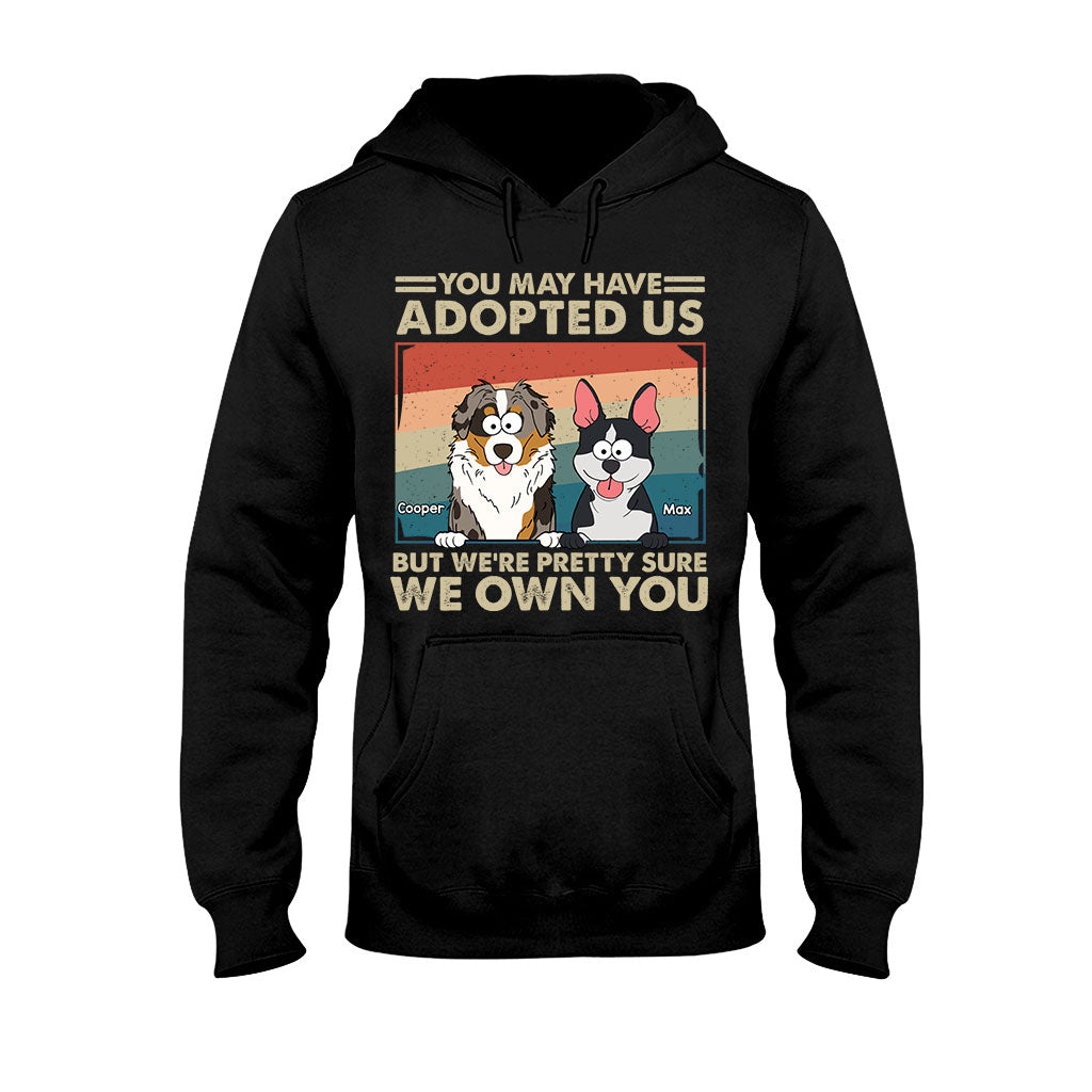 Ich bin mir ziemlich sicher, dass du mir gehörst – Personalisiertes Hunde-T-Shirt und Hoodie