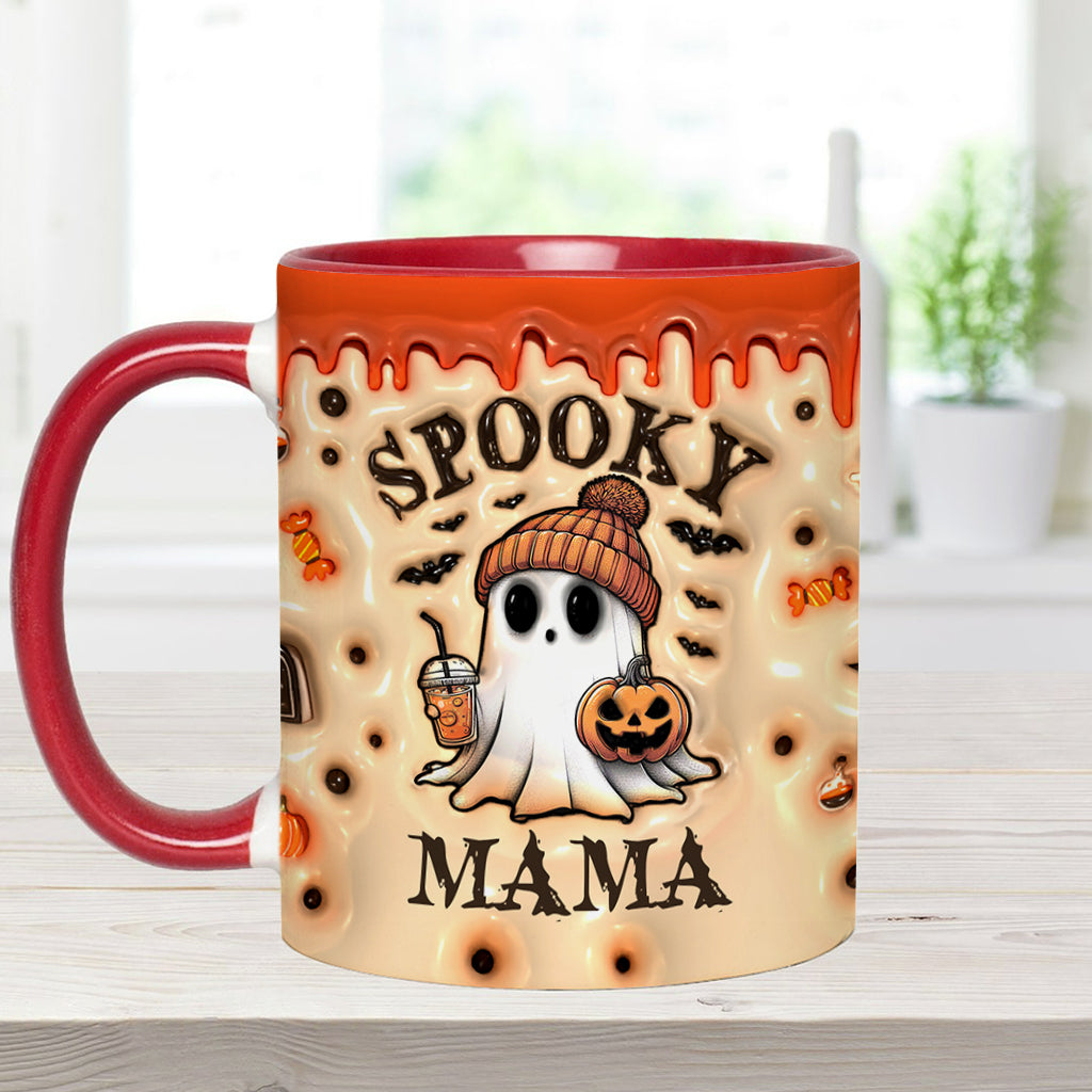 Halloween Boo Jee Mama - Personalisierte Tasse mit Muttermotiv