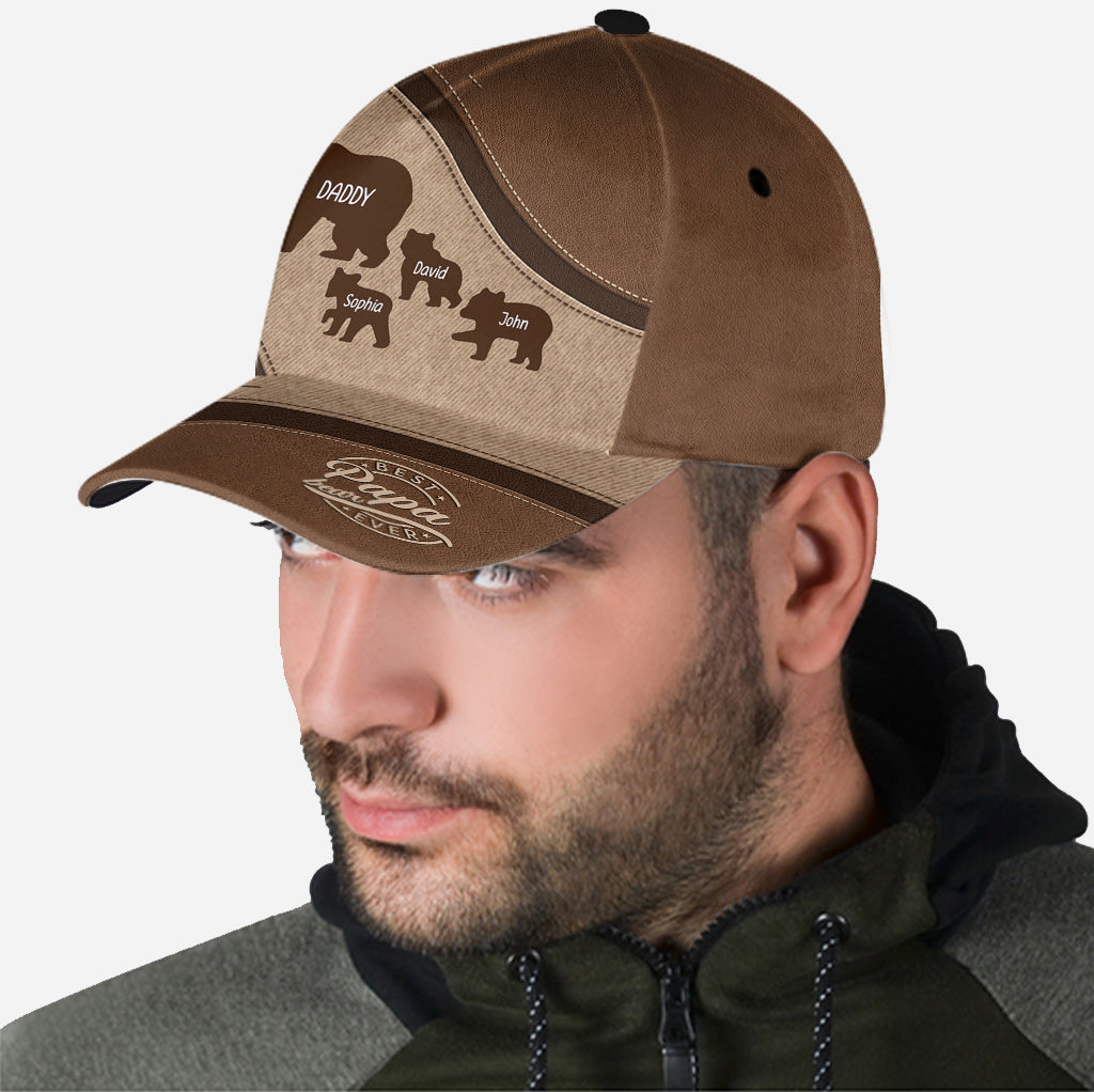 Papa Bär – Personalisierte klassische Vatermütze