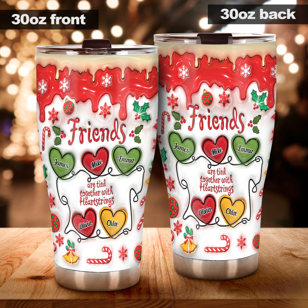 Freundschaft verbindet das Herz – personalisierter Bestie-Becher