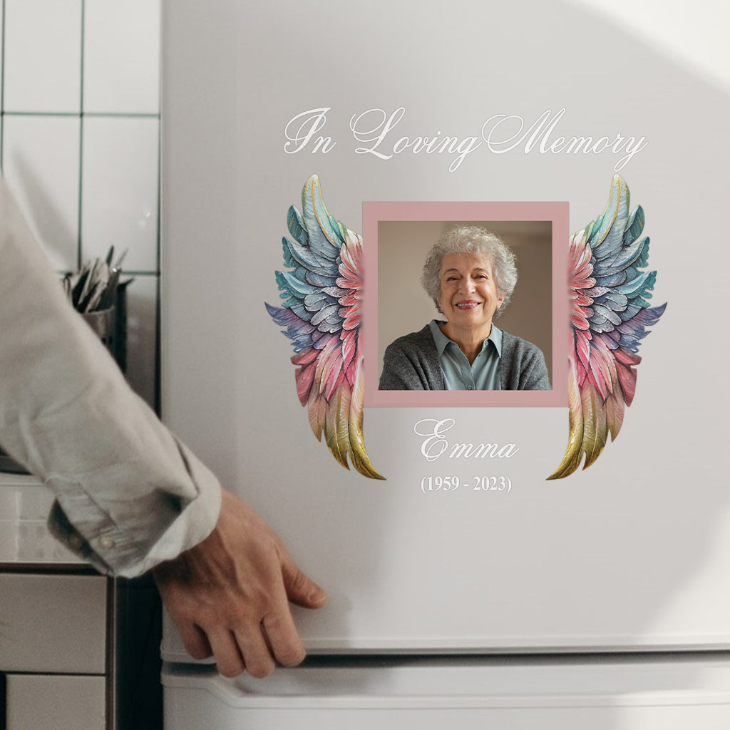 In liebevoller Erinnerung – personalisierter Gedenkaufkleber (gestanzt)