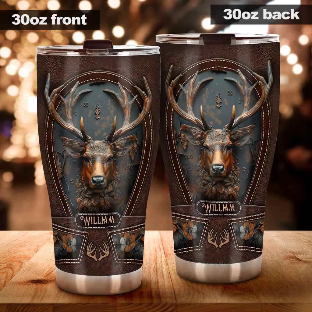 Atemberaubender Hirsch – personalisierter Jagdbecher