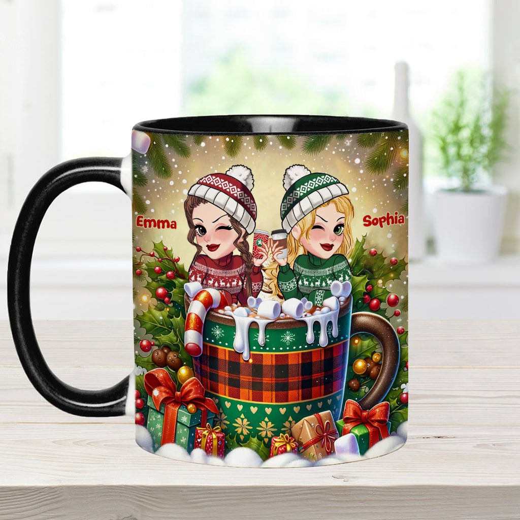 Badass Bitches - Personalized Bestie Accent Mug