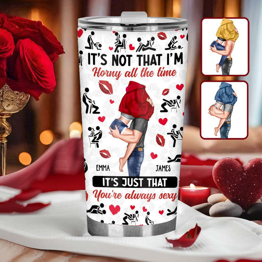 Weil du immer sexy bist – personalisierter Partner-Trinkbecher