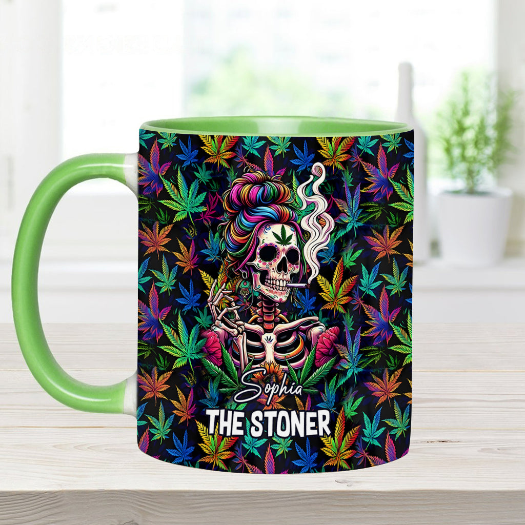 Der Kiffer – Personalisierter Becher mit Cannabis-Akzent