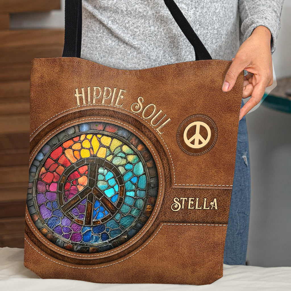 Hippie Soul – Personalisierte Hippie-Tragetasche