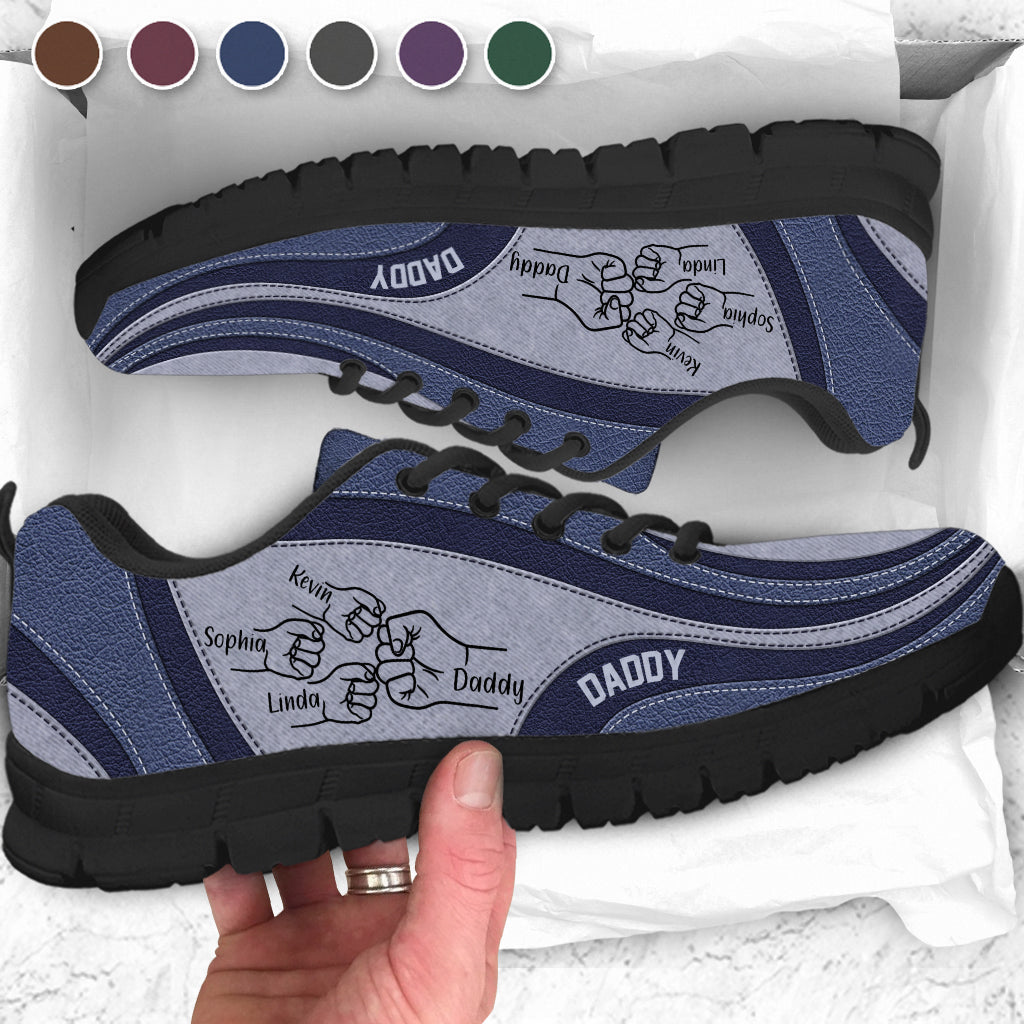 Best Dad Ever - Personalized Father Sneakers