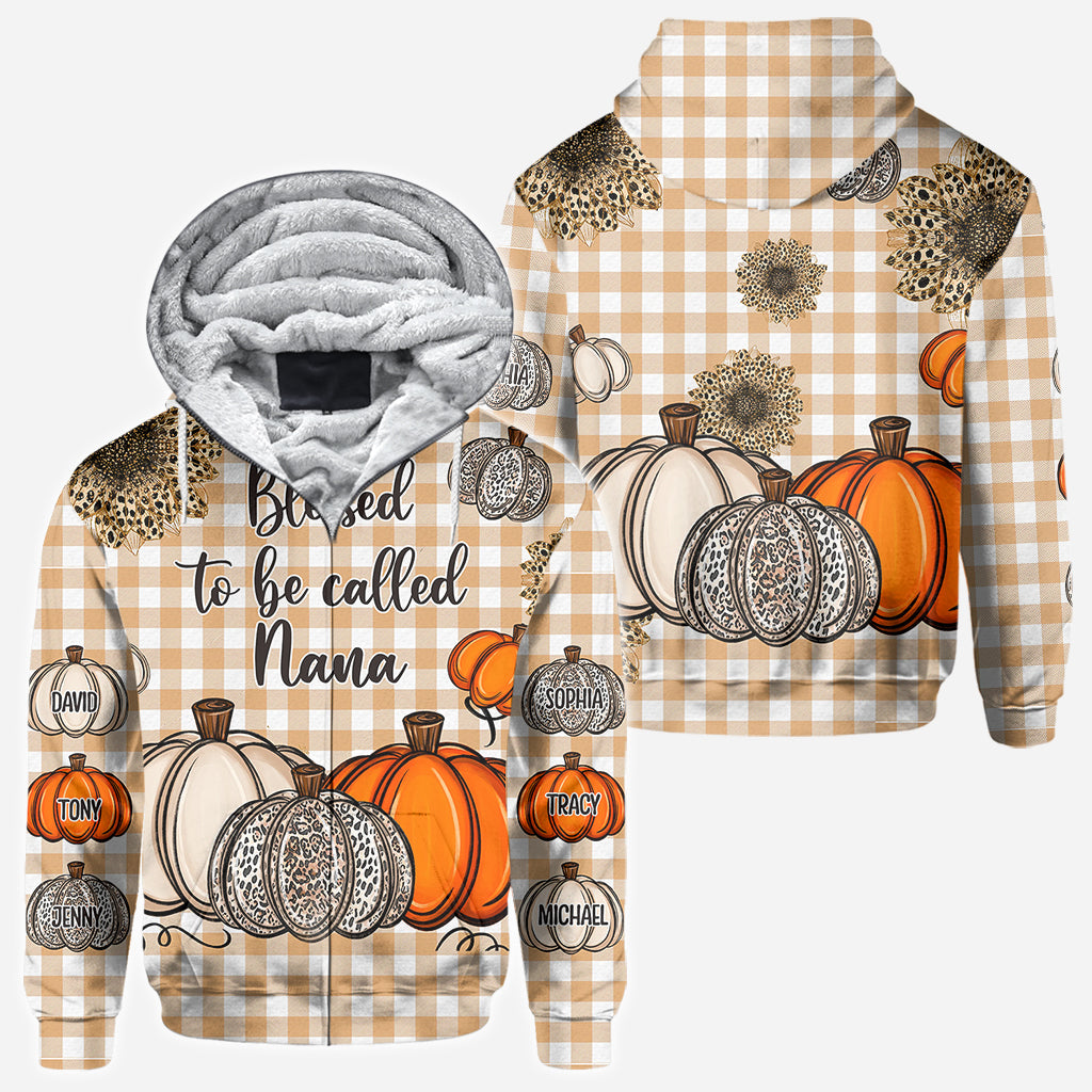 Grandma's Little Pumpkins Any Title - Personalized Grandma All Over Shirt