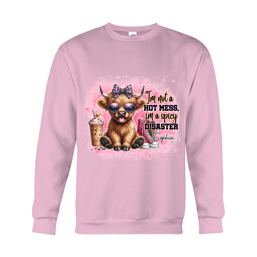 Ich bin kein Chaos – personalisiertes T-Shirt und Hoodie