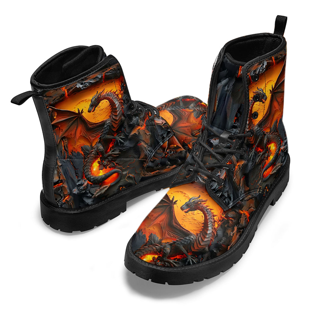 Love Dragons - Dragon Leather Boots