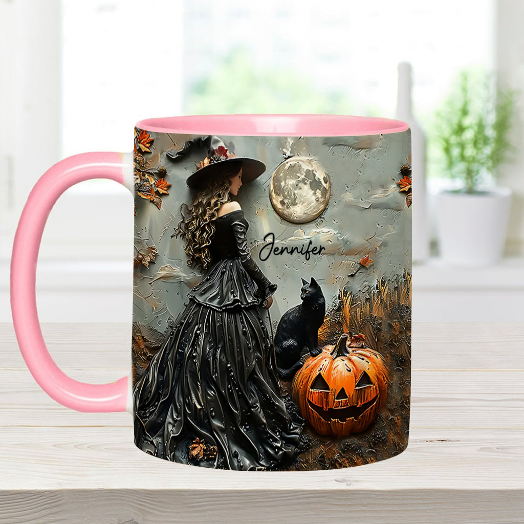 Beautiful Witch - Personalized Witch Accent Mug