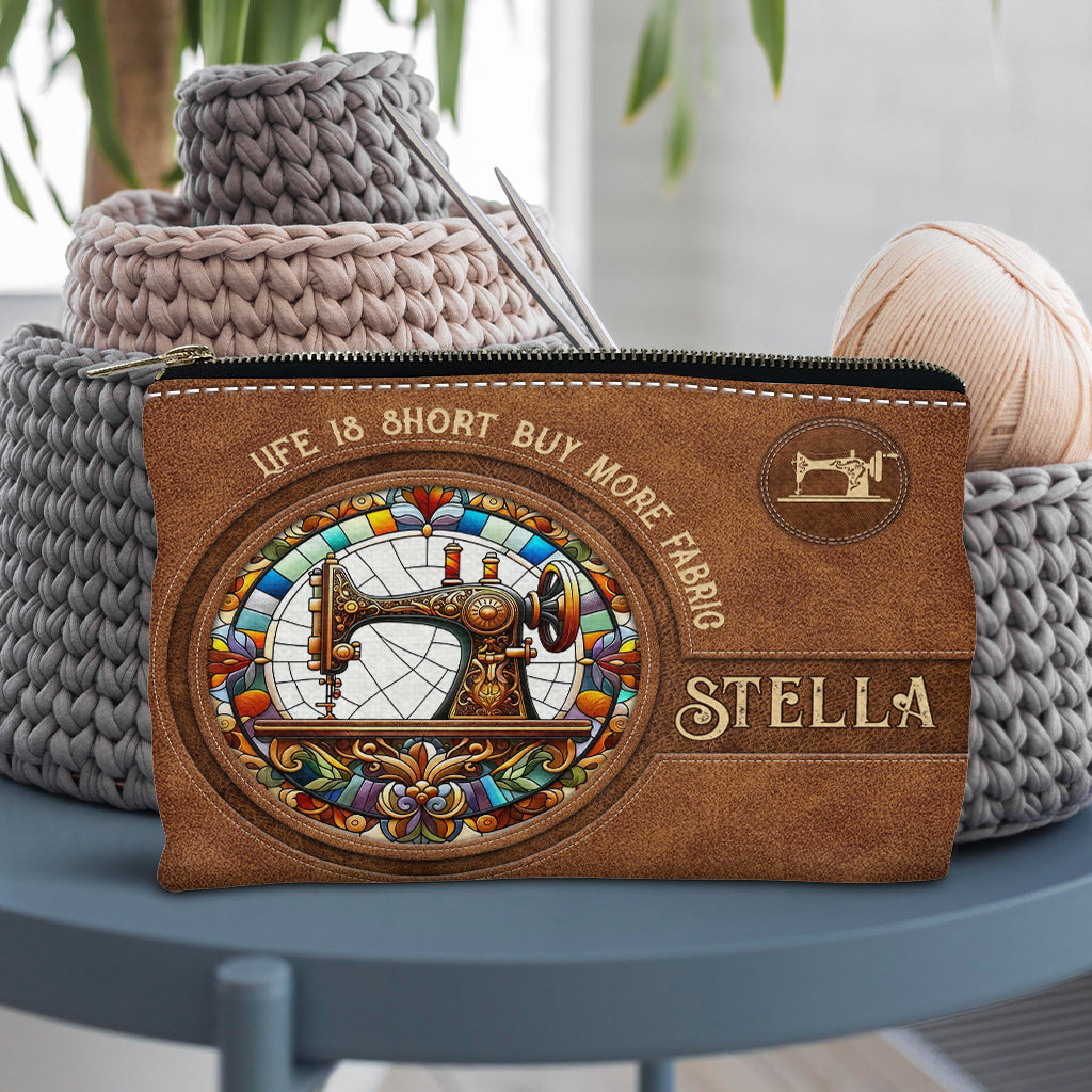 Bunte Nähmaschine – personalisiertes Nähtäschchen