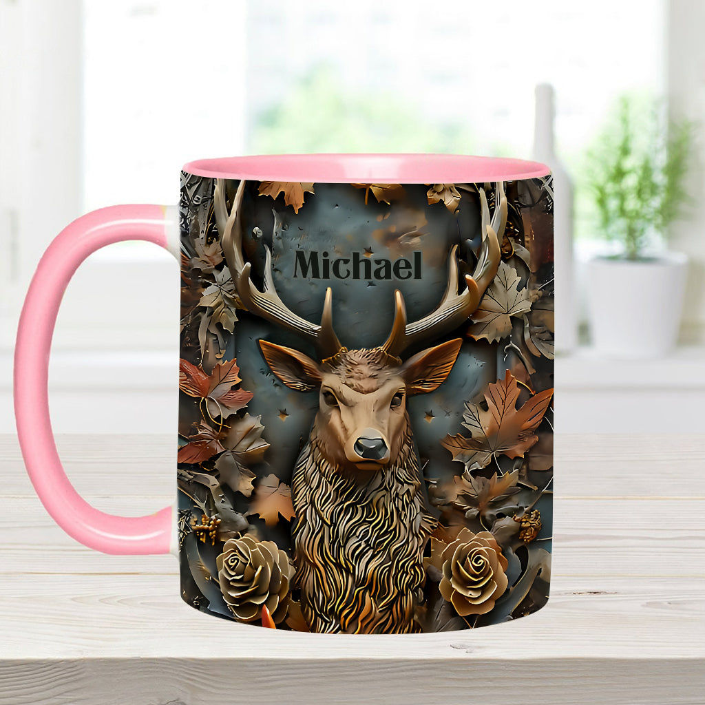 Liebe zur Jagd – Personalisierte Tasse mit Jagdmotiv