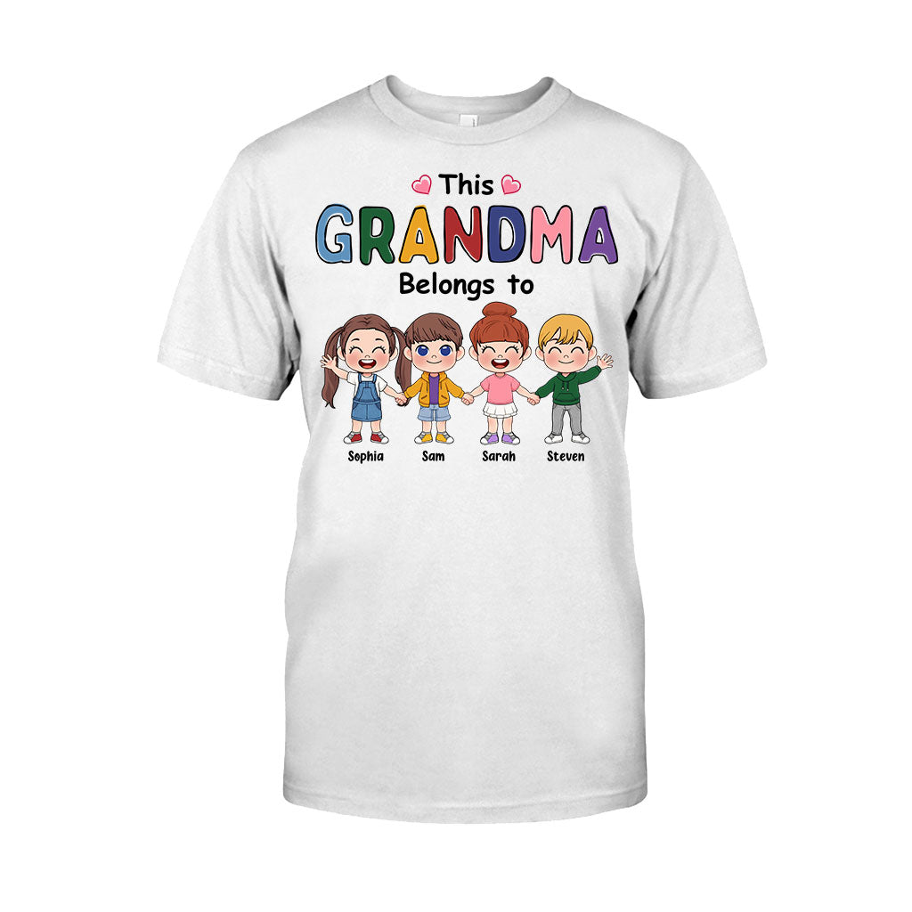 Dieses Oma-Shirt gehört zu – personalisiertes Oma-T-Shirt und Hoodie