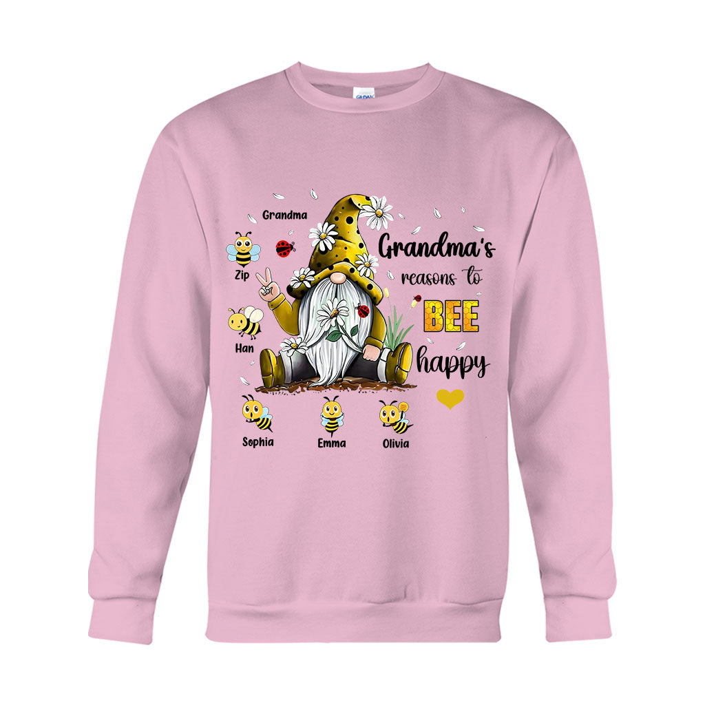 Gründe für Omas Glück – Personalisiertes Oma-T-Shirt und Hoodie
