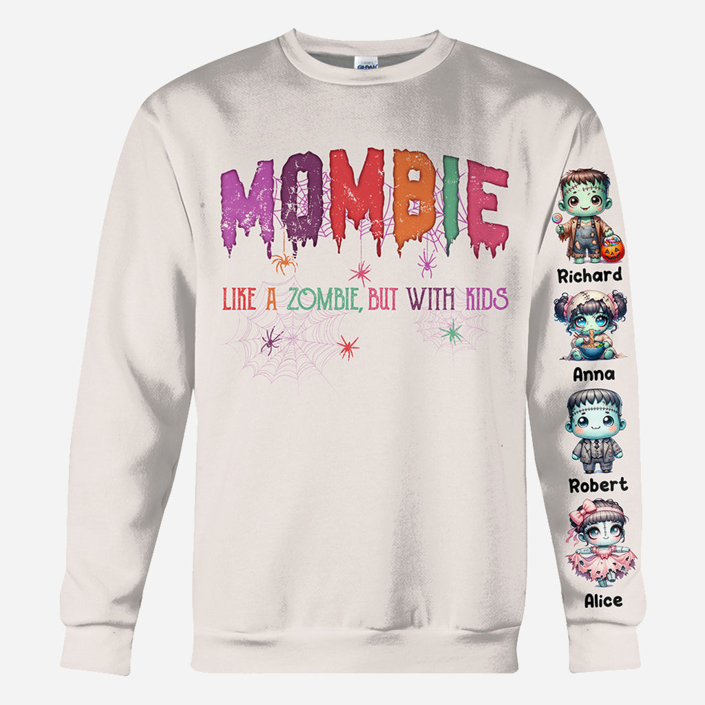 Mombie - Personalized Mother All Over Shirt