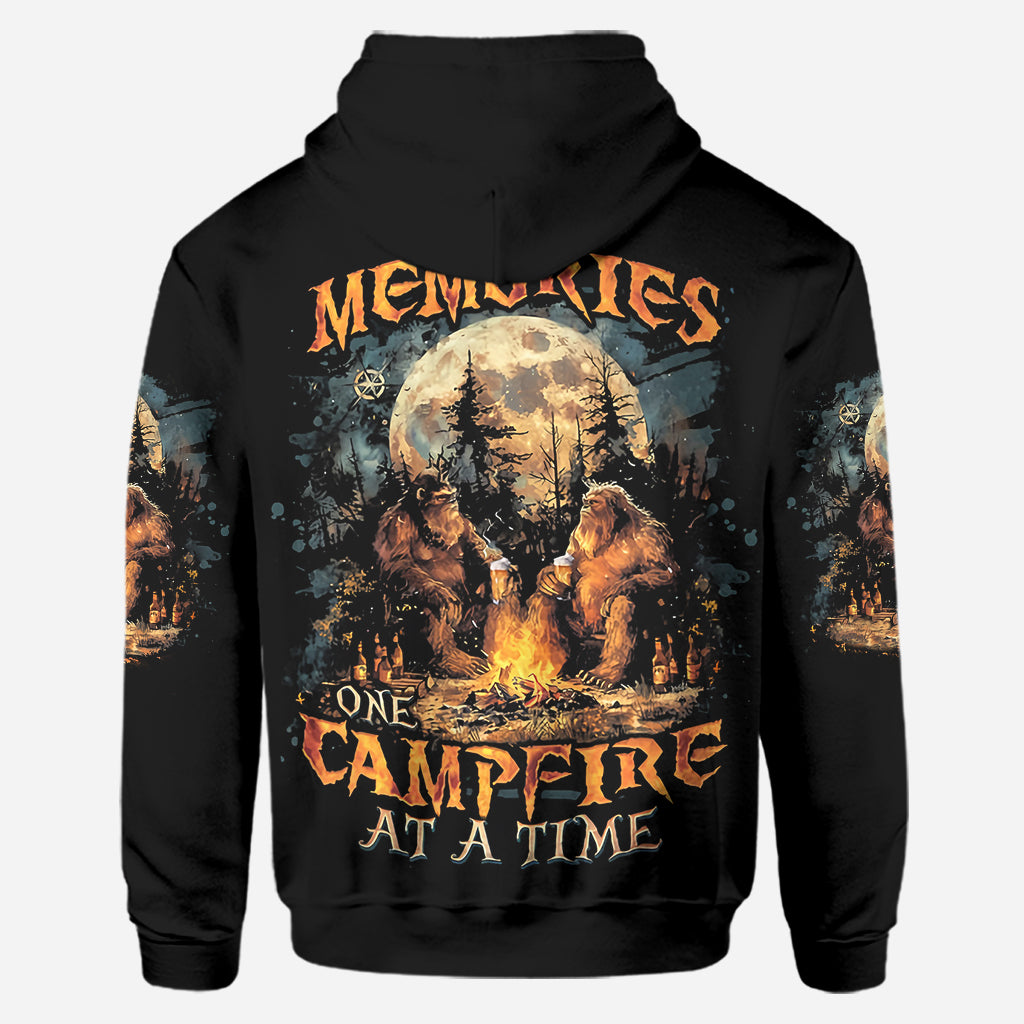 Making Memory One Campfire At A Time - Personalized Camping Hoodie and Leggings