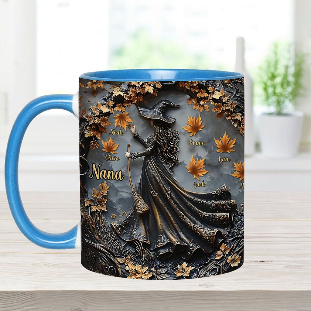 Fröhliches Halloween – personalisierte Tasse mit Oma-Akzent