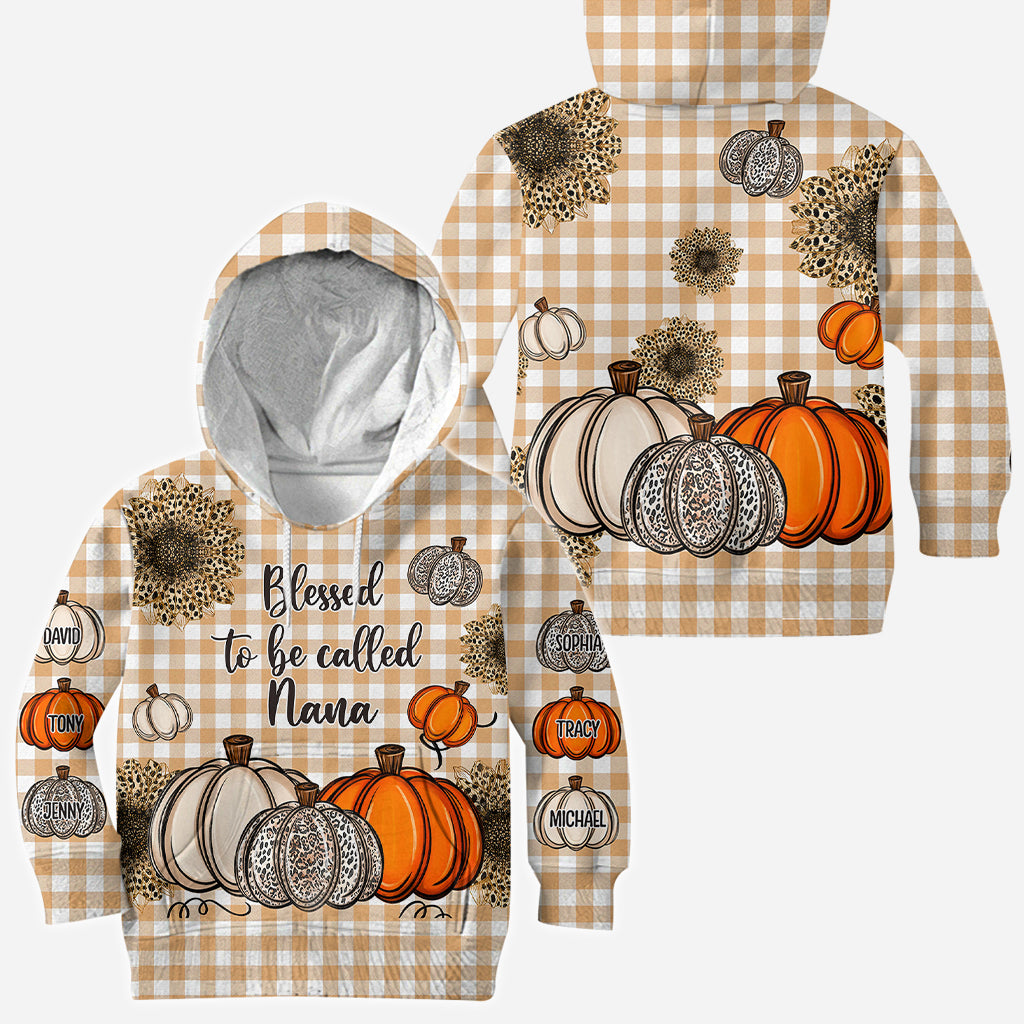 Grandma's Little Pumpkins Any Title - Personalized Grandma All Over Shirt