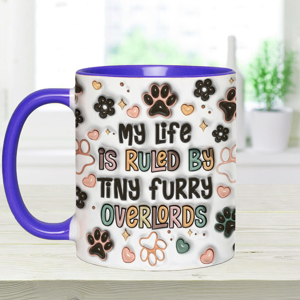 Winzige pelzige Herrscher – Personalisierte Tasse mit Katzenmotiv