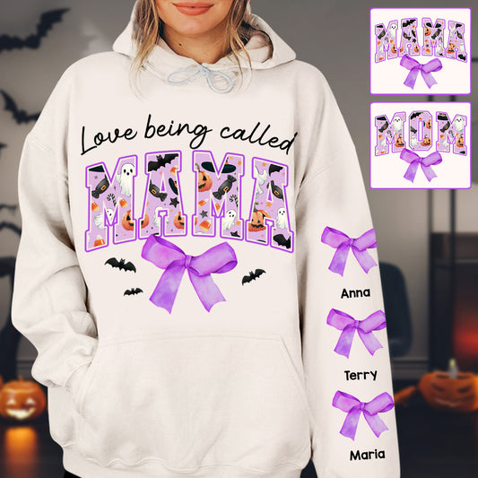 Coquette Halloween Mama - Personalized Mother All Over Shirt