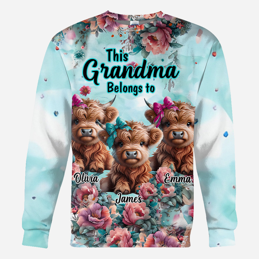 Dieses personalisierte T-Shirt gehört Oma