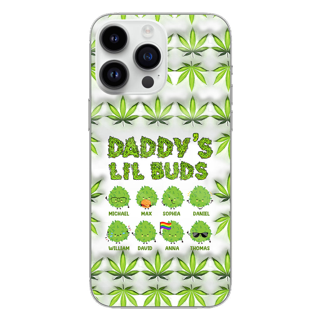 Dopest Dad Ever - Personalized Father Clear Phone Case