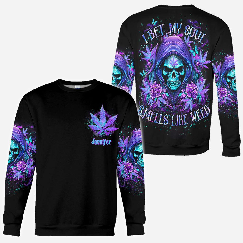Ich wette meine Seele – Personalisiertes Weed-Over-Shirt