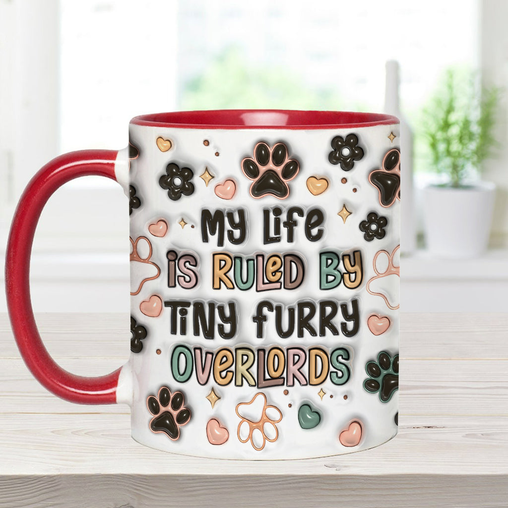 Winzige pelzige Herrscher – Personalisierte Tasse mit Katzenmotiv