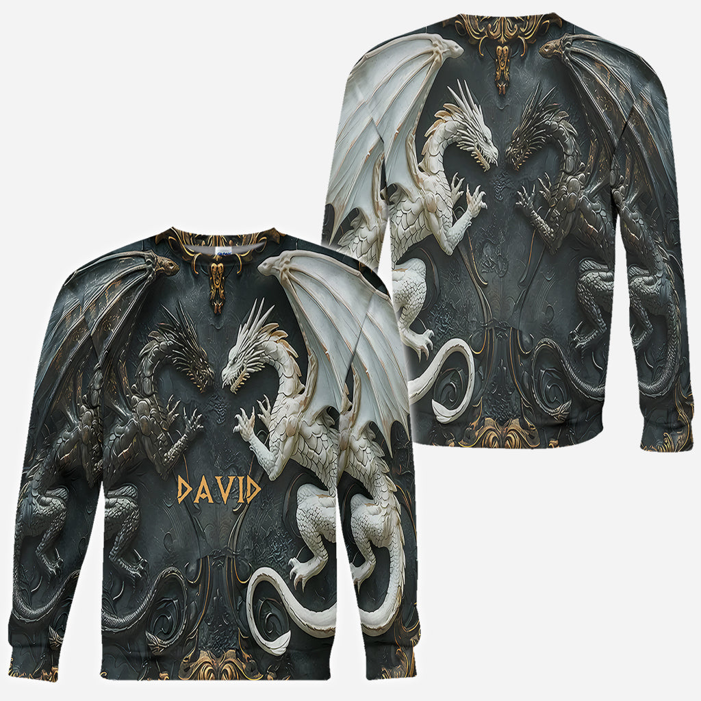 Love Dragons - Personalized Dragon All Over Shirt