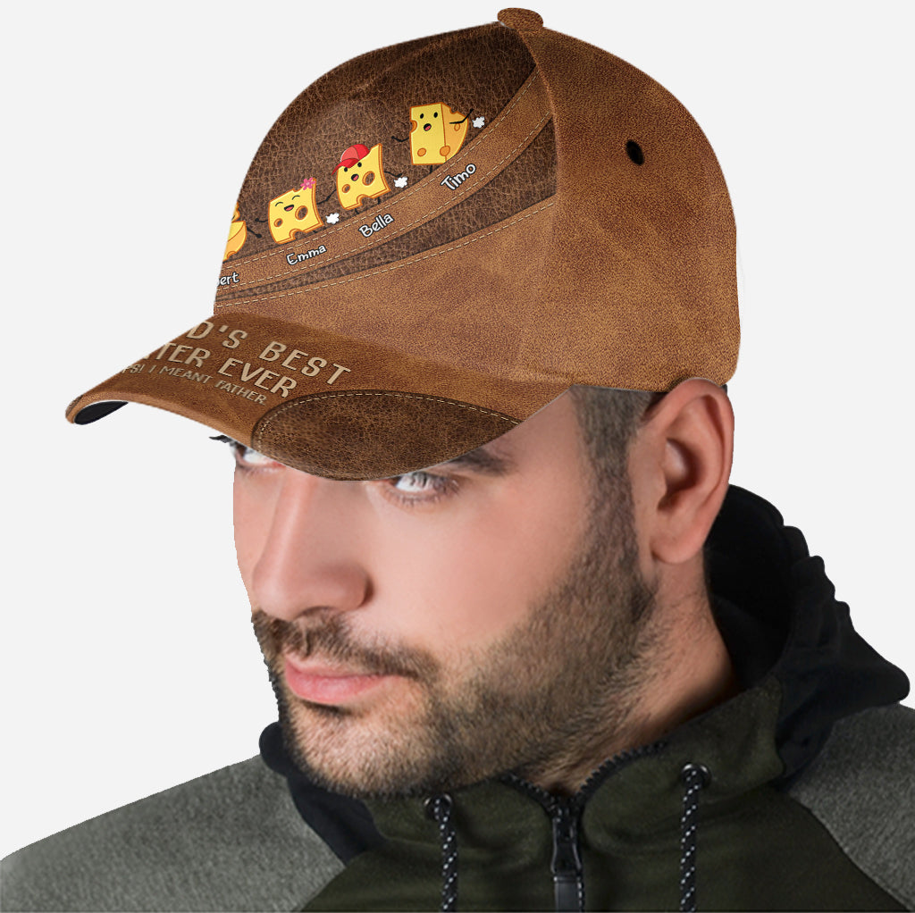 Weltbester Furzer – Lustige Käse-Personalisierbare klassische Vaterkappe