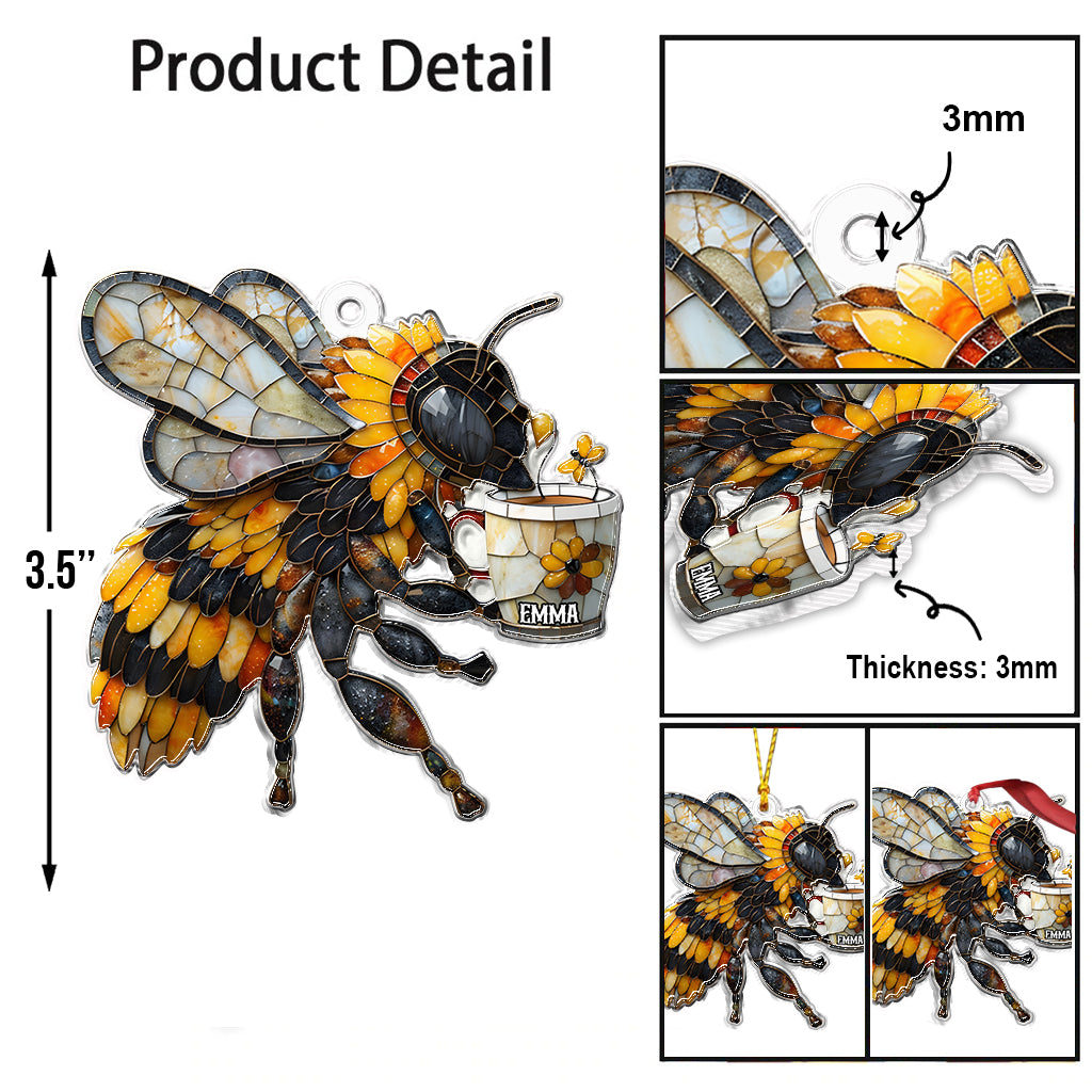 Liebe Bienen – Personalisierter Bienenanhänger in individueller Form