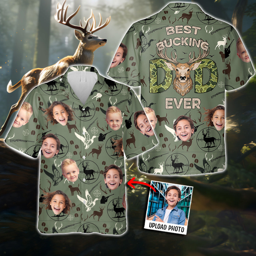 Der beste Jagdvater aller Zeiten – personalisiertes Jagd-Hawaiihemd