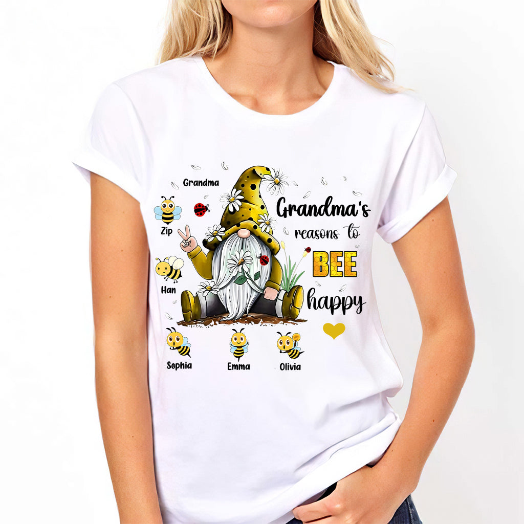 Gründe für Omas Glück – Personalisiertes Oma-T-Shirt und Hoodie