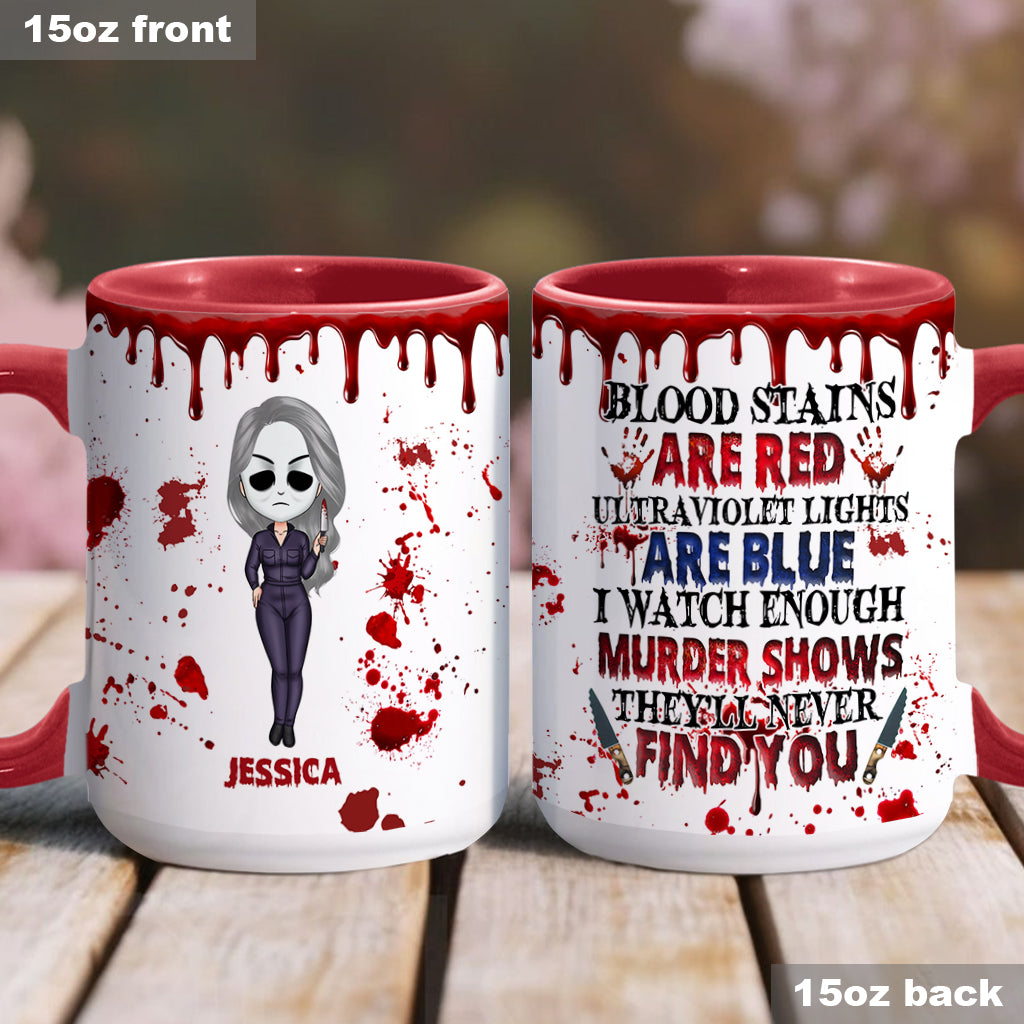 True Crime Tasse – Personalisierte Akzenttasse