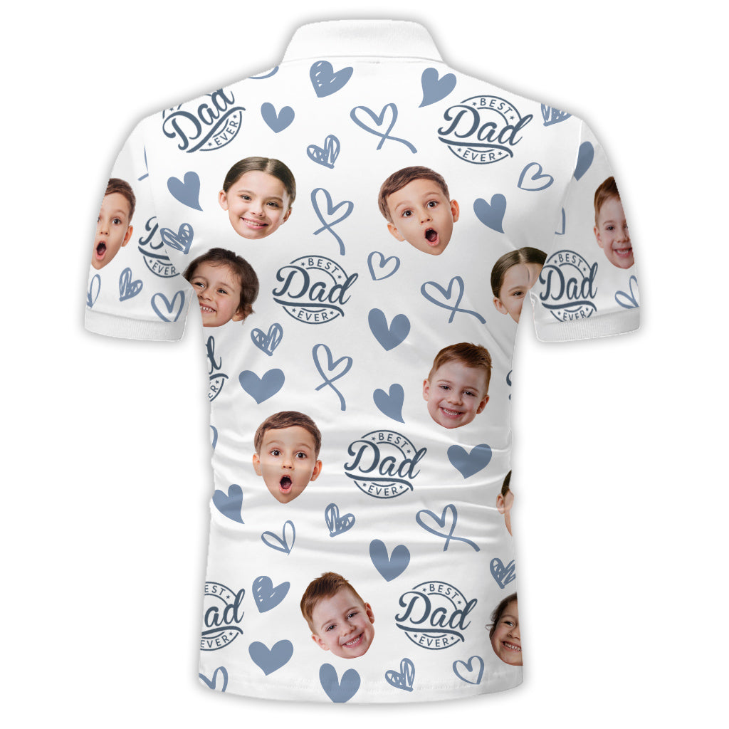 Der beste Papa aller Zeiten – personalisiertes Poloshirt für Väter